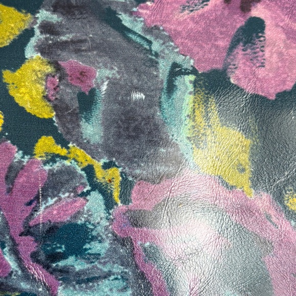 Patricia Nash Leather Floral Bag with Woven Handle - Picture 9 of 14